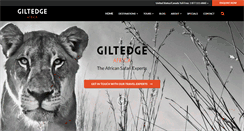 Desktop Screenshot of giltedgeafrica.com